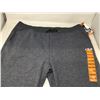 Image 1 : NEW Fila Mens Grey Casual Fleece Jogger Pants XXL