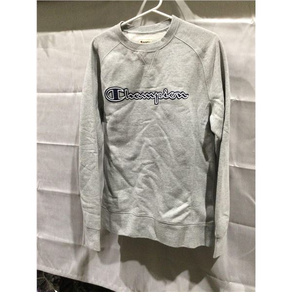 Champion Authentic Apparel Ladies Grey Classic Sweatshirt Large