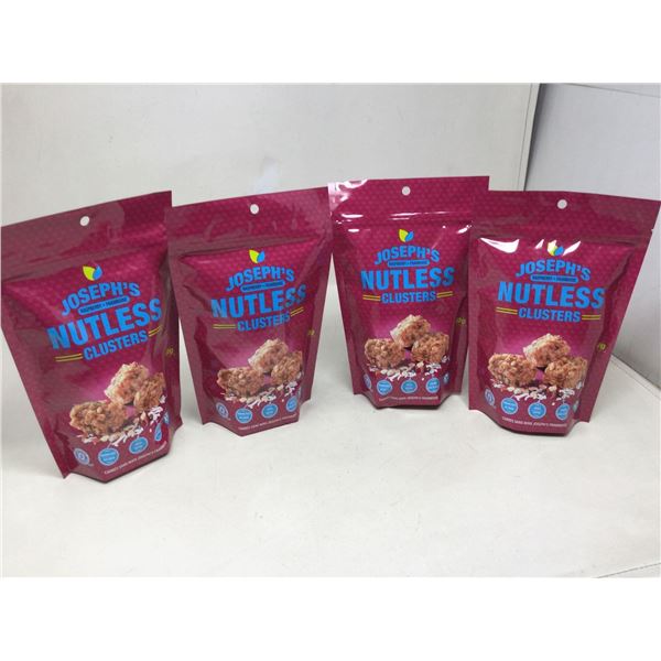 Josephs Raspberry Nutless Clusters Snacks 4 x 160g