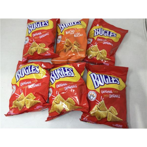 Lot of assorted Bugles 6 x 85g
