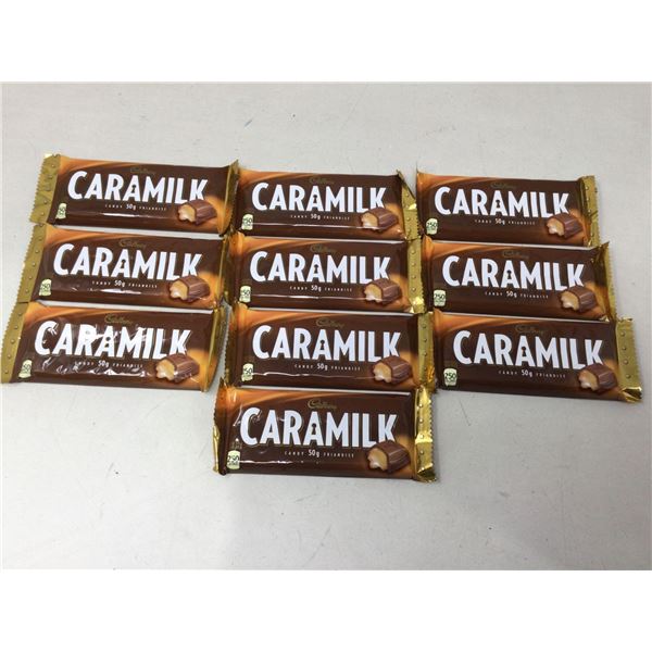 Lot of Caramilk bars 10 x 50g
