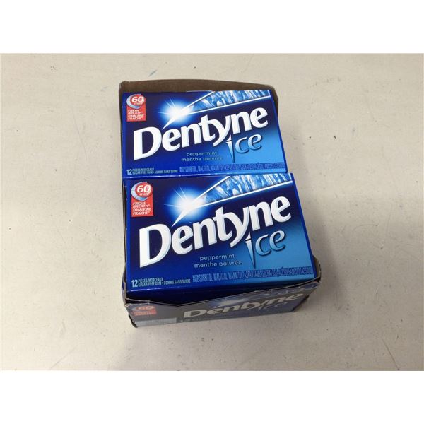Box of Dentyne Ice peppermint gum 12 count