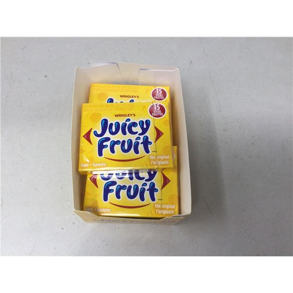 Box of juicy Fruit Gum 9 count