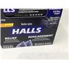 Image 2 : Case of Halls extra strong lozenges 20x9