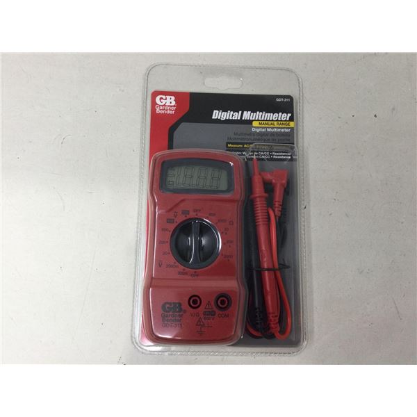 NEW Gardner bender Digital Multimeter