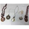 Image 2 : Lot of 5 hand crafted shell necklaces assorted bead