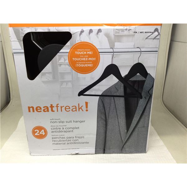 Neatfreak case of 24 non slip hangers