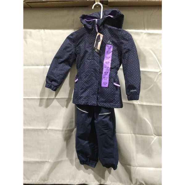 Paradox Kids 2 piece rain suit size 4/5