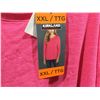 Image 3 : Kirkland Ladies long sleave top pink XXL