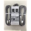 Image 2 : Ailun NEW lot of 2 braided USB Power cords