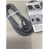 Image 3 : Ailun NEW lot of 2 braided USB Power cords