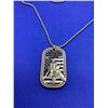 Image 4 : NEW Collector Dog Tags Full Armour of God Knight medallion
