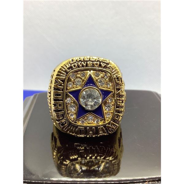 Collector Commemorative Dallas Cowboys 1971 Super Bowl Staubach Ring