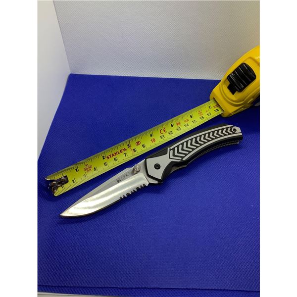 NEW CRKT folding knife with belt clip in Box