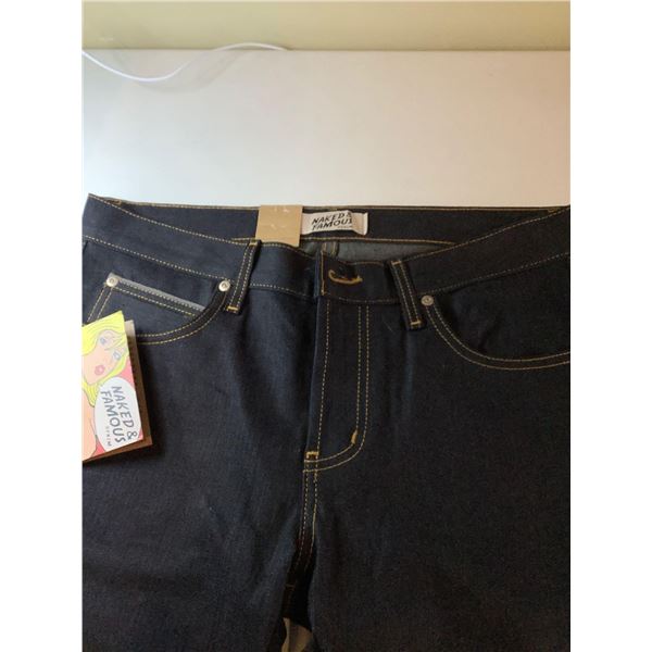 Mens NEW Naked & Famous Denim Skinny Guy Jeans size 32