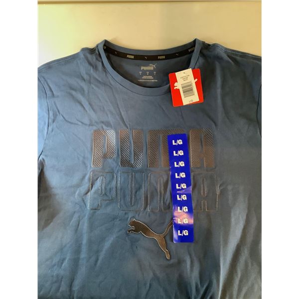 NEW Mens Puma emroidered T Shirt Large