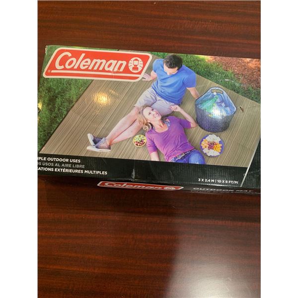 NEW Coleman Outdoor camping or RV Mat 10 x 8 ft