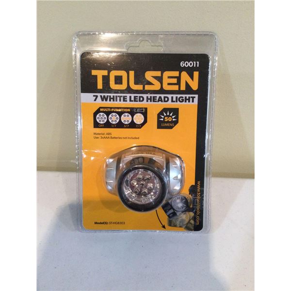 NEW Tolsen LED Headlamp