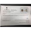 Image 4 : Ladies 5.0 Carat Solitaire moissanite 14Kt Gold Stud Earring Set with appraisal certificate Valued $