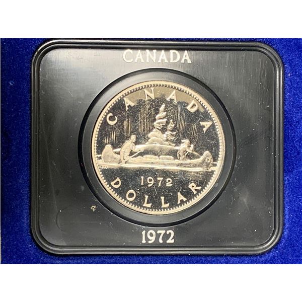 Royal Canadian Mint 1972 Cased Dollar Coin