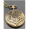 Image 1 : Hogwarts Stamped Harry Potter Collctor Pocket Watch & Chain