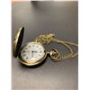 Image 2 : Hogwarts Stamped Harry Potter Collctor Pocket Watch & Chain