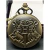 Image 3 : Hogwarts Stamped Harry Potter Collctor Pocket Watch & Chain