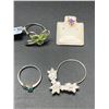 Image 1 : LOT of NEW Jewelry includes 4 pieces - Rings & Gold Pendant