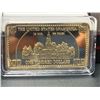 Image 2 : Atlantis Mint Benjamin Franklin USA .999 Fine 1 troy ounce iron wafer bar collector cased