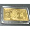 Image 4 : Atlantis Mint Benjamin Franklin USA .999 Fine 1 troy ounce iron wafer bar collector cased