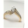 Image 5 : Ladies 14KT Gold marquise Cut 1.06 CARAT Diamond Ring Set Graded S-I with GHI Coloring spectrum with