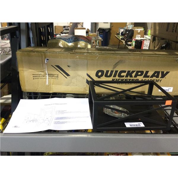 1-Light Industrial Wall Light with Mesh Cage - Model: 430-1W-OB