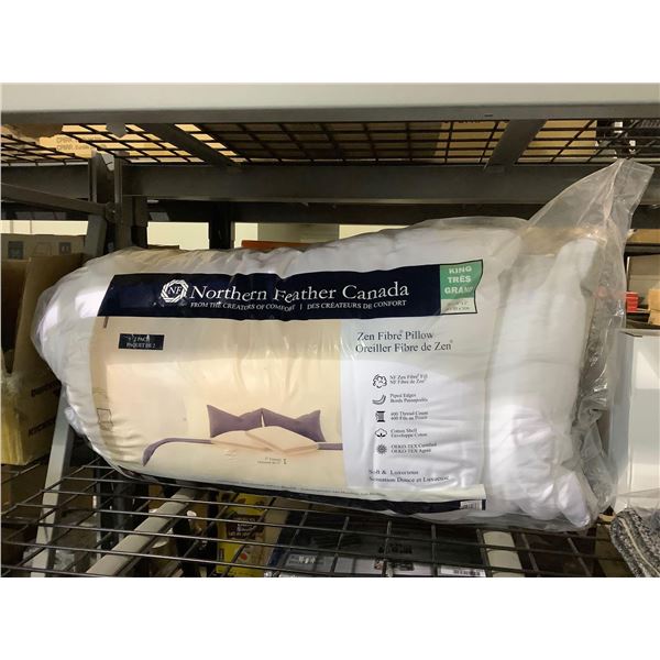 Northern Feather Canada King Size Pillow 2-Pack