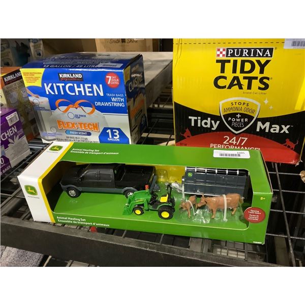 John Deere Animal Hauling Toy Set