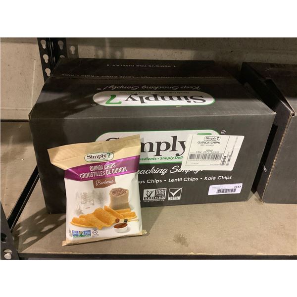Simply7 Quinoa chips- Barbecue (24 x 23g)