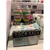 Image 1 : Rack Sack 100 Scented Handle-Tie Kitchen Trash Bags