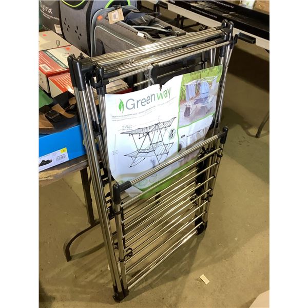 Greenway Multi-Level Laundry Rack (24.4-41.5in x 38.3in x 54.3in)