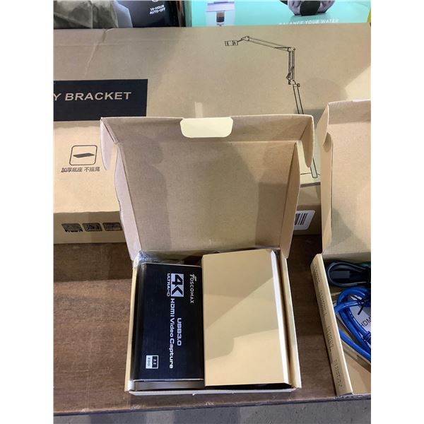 Foscomax 4K USB 3.0 HDMI Video Capture Card - Black