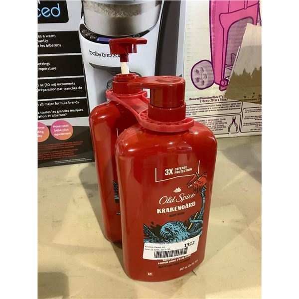 Old Spice KrakenGard Body Wash (2 x 887mL)