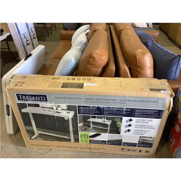 Tresanti Adjustable Height Desk (29.4in-47in x 23.7in x 47.3in)