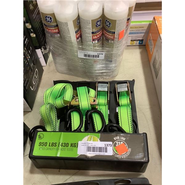 Stinson Cam Tie-Down 4-Piece Set (1in x 6ft)