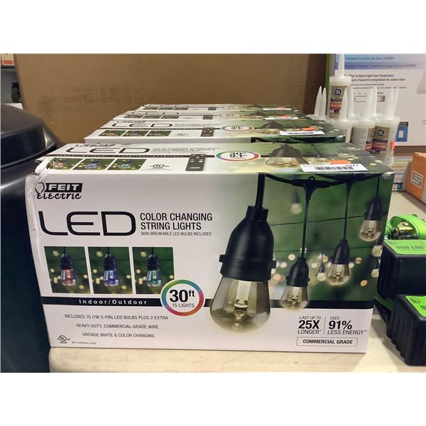 Feit Electric 30ft LED Color Changing String Lights