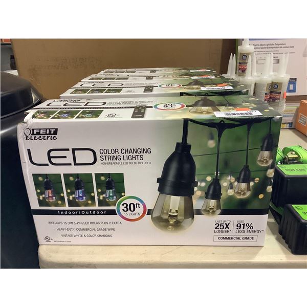 Feit Electric 30ft LED Color Changing String Lights