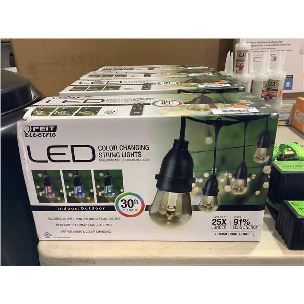 Feit Electric 30ft LED Color Changing String Lights
