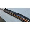 Image 3 : 2 antique split cane fishing rods with bag