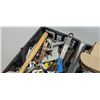 Image 2 : 2 trays of tools and electronics