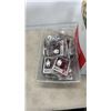 Image 2 : 2 boxes of new candleabra bulbs, work gloves and flashlight/torches