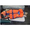 Image 2 : FOLDING CHAIR, LIFE JACKETS, CAMP ITEMS