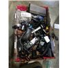 Image 2 : Tray of walkie talkiesand box of ac cords
