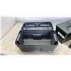 Image 8 : Metal ammo box, case of 8 tracks and toolbox
